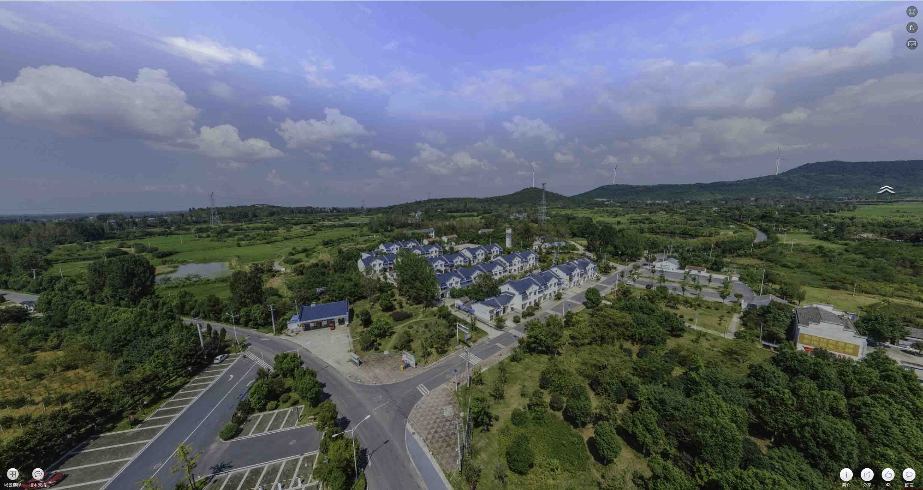 松山360全景拍摄：记录生活每一刻的完整视角——在手绘地图中的创意应用